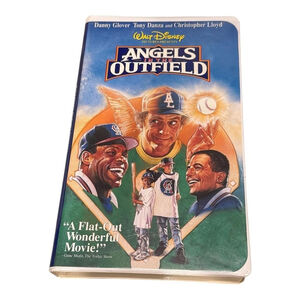 Angels In The Outfield VHS Walt Disney Home Video 1990s Family Baseball Movie